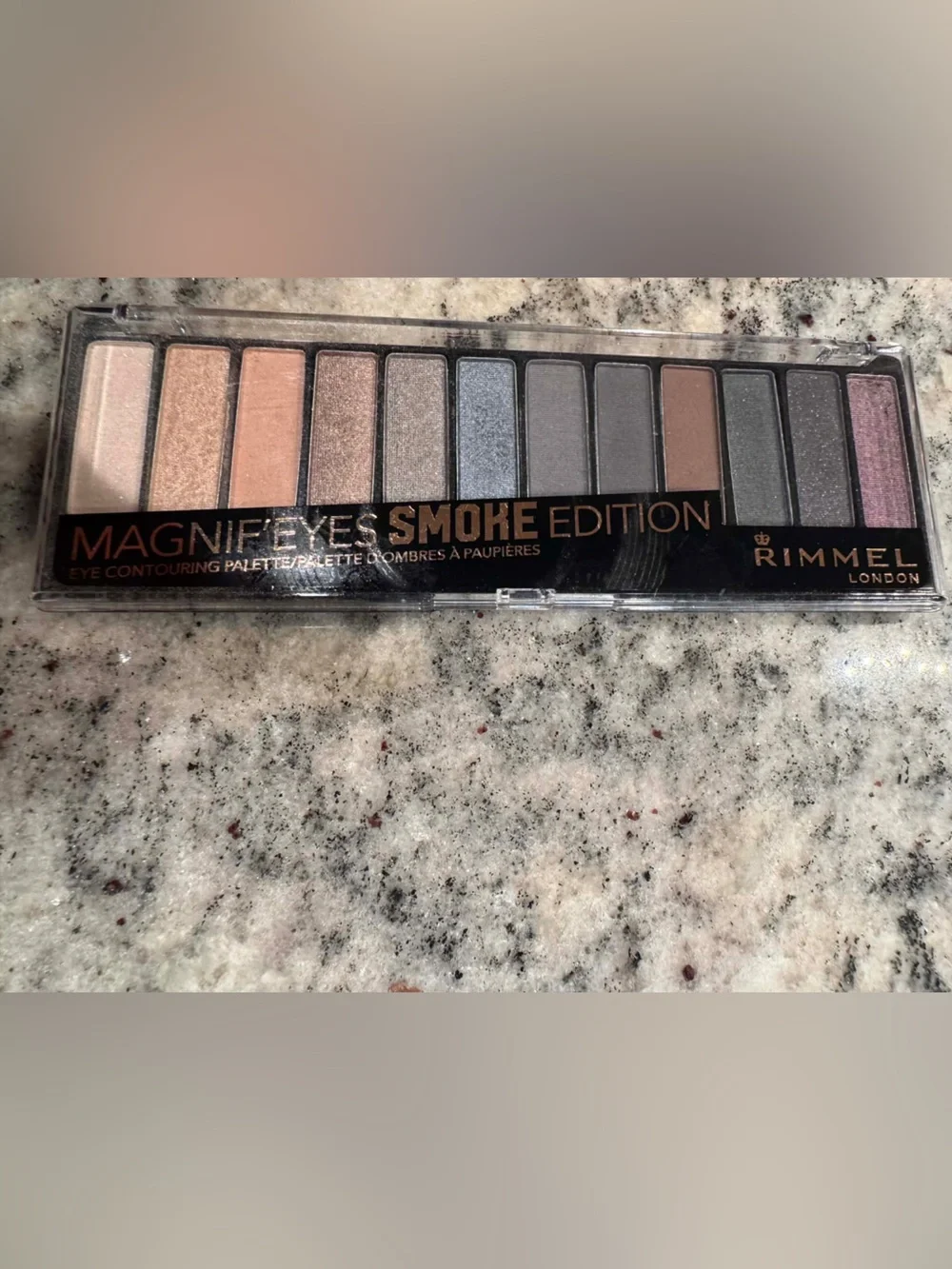 Rimmel Magnif'eyes Smoke Edition Eyeshadow Palette - Neutral to Smoky Shades